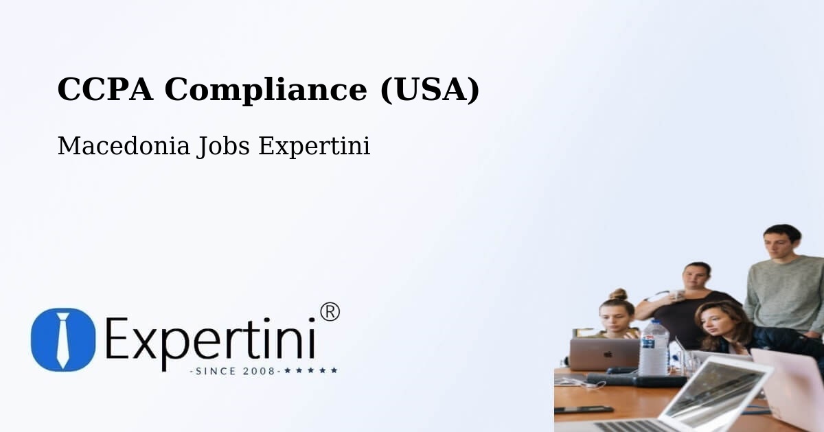CCPA Privacy Rights & Compliance Notice – Nerašte - Macedonia Jobs Expertini