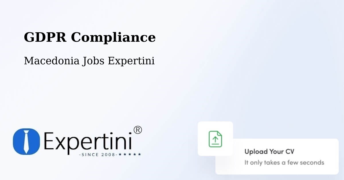 EU GDPR Compliance Statement – Nerašte - Macedonia Jobs Expertini