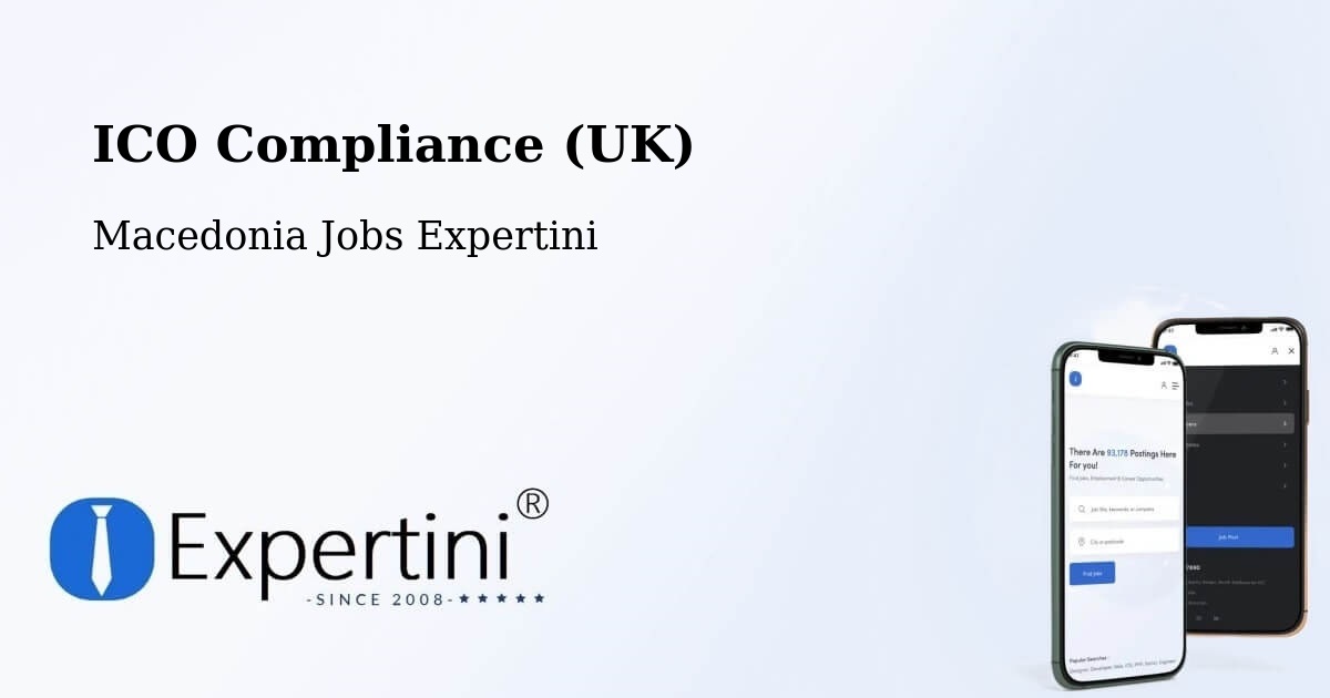 UK Data Protection & ICO Compliance – Nerašte - Macedonia Jobs Expertini