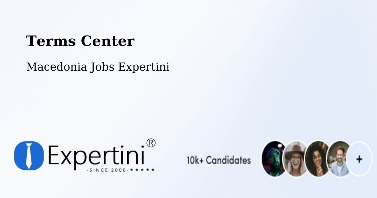 Terms of Service – Nerašte - Macedonia Jobs Expertini